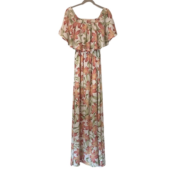 Show Me Your MuMu Floral Off-Shoulder Maxi Dress - Picture 3 of 9